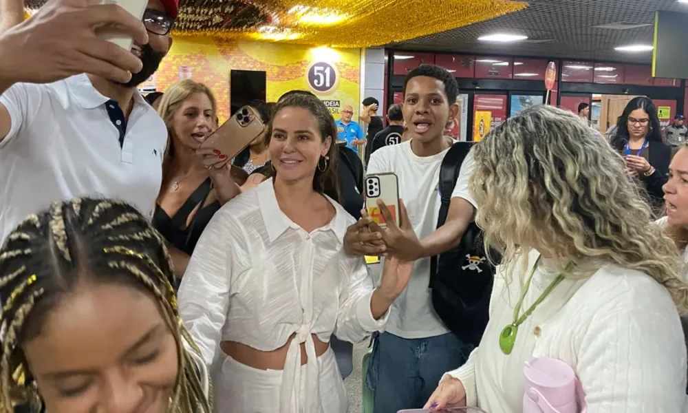 recebidos com festa e baianidade com uma recepção especial do Governo do Estado, organizado pela Secretaria de Turismo (Setur-BA).