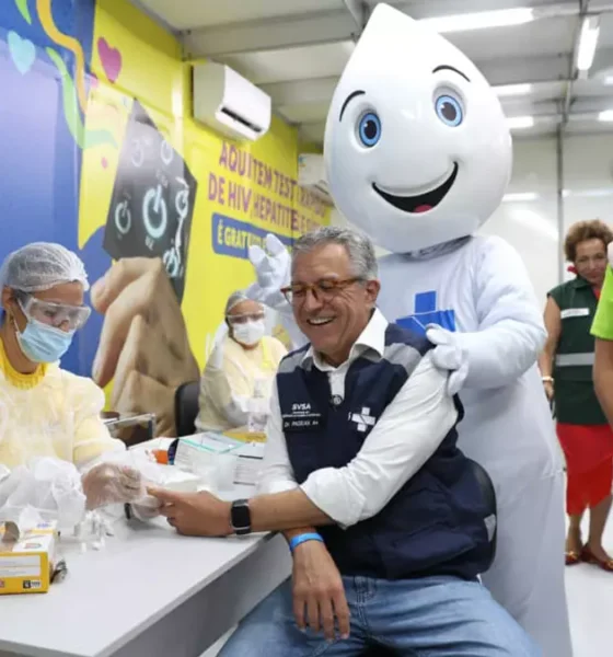 O Ministro da Saúde, Alexandre Padilha, conheceu neste sábado (14) uma das estratégias do Governo do Estado para prevenção