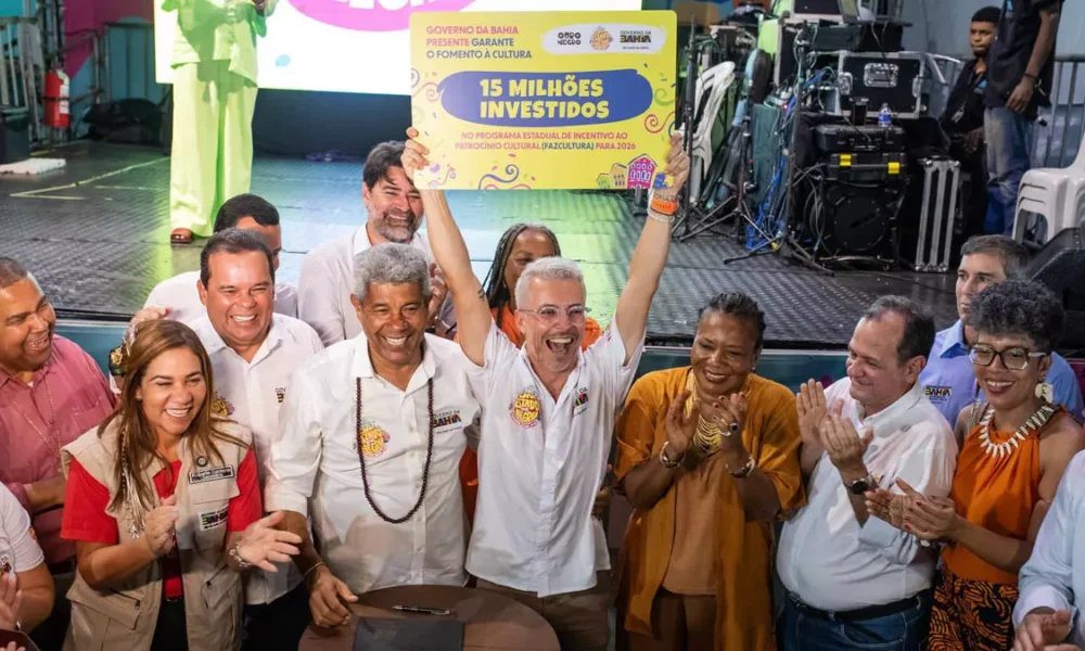 Programa Estadual de Incentivo ao Patrocínio Cultural (FazCultura). A medida foi publicada no Diário Oficial do Estado (DOE)