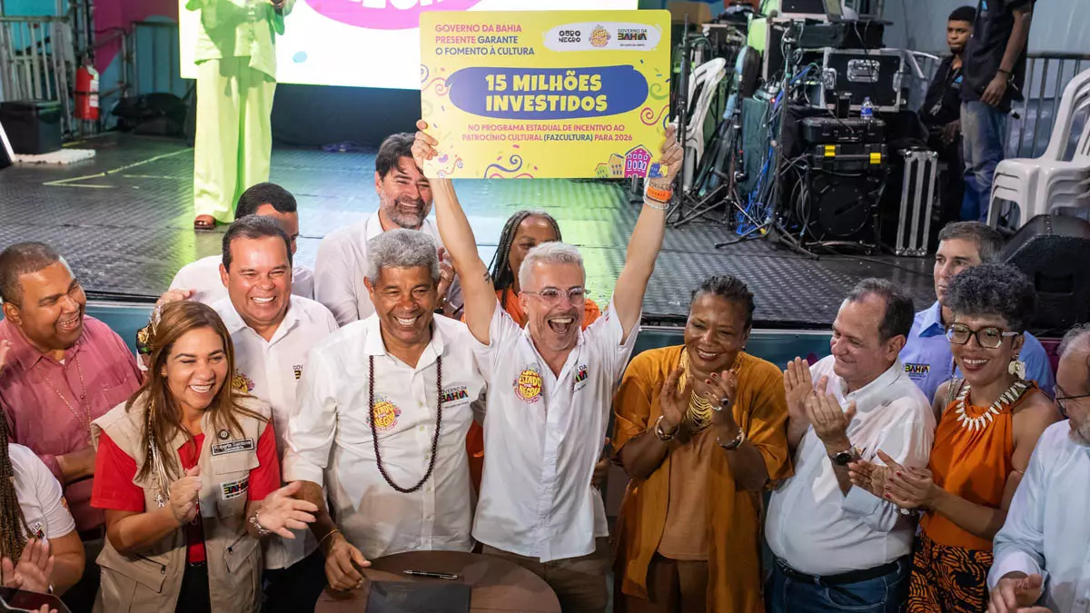 Programa Estadual de Incentivo ao Patrocínio Cultural (FazCultura). A medida foi publicada no Diário Oficial do Estado (DOE)