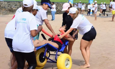 Em sua 11ª edição, o projeto ParaPraia 2026 inicia a temporada de banho de mar assistido neste sábado (21) e domingo (22),