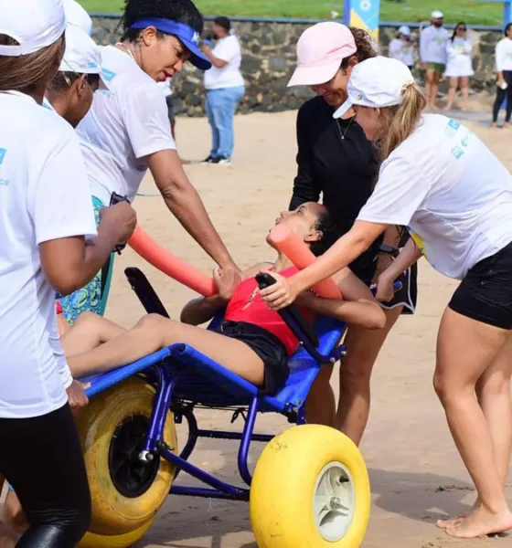 Em sua 11ª edição, o projeto ParaPraia 2026 inicia a temporada de banho de mar assistido neste sábado (21) e domingo (22),