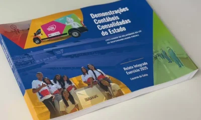 da Constituição do Estado da Bahia, o governo baiano encaminhou à Assembleia Legislativa a prestação de contas