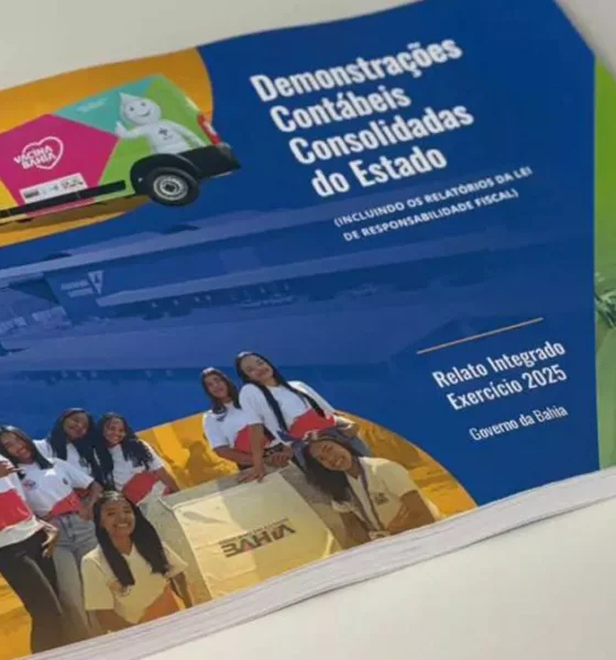 da Constituição do Estado da Bahia, o governo baiano encaminhou à Assembleia Legislativa a prestação de contas