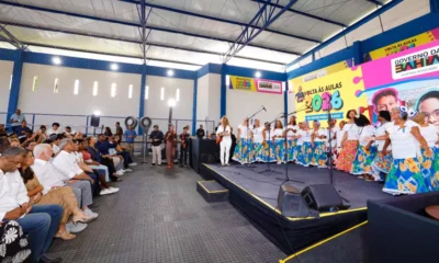 marcada, nesta segunda-feira (9), por novos investimentos em infraestrutura e pelo fortalecimento da educação pública