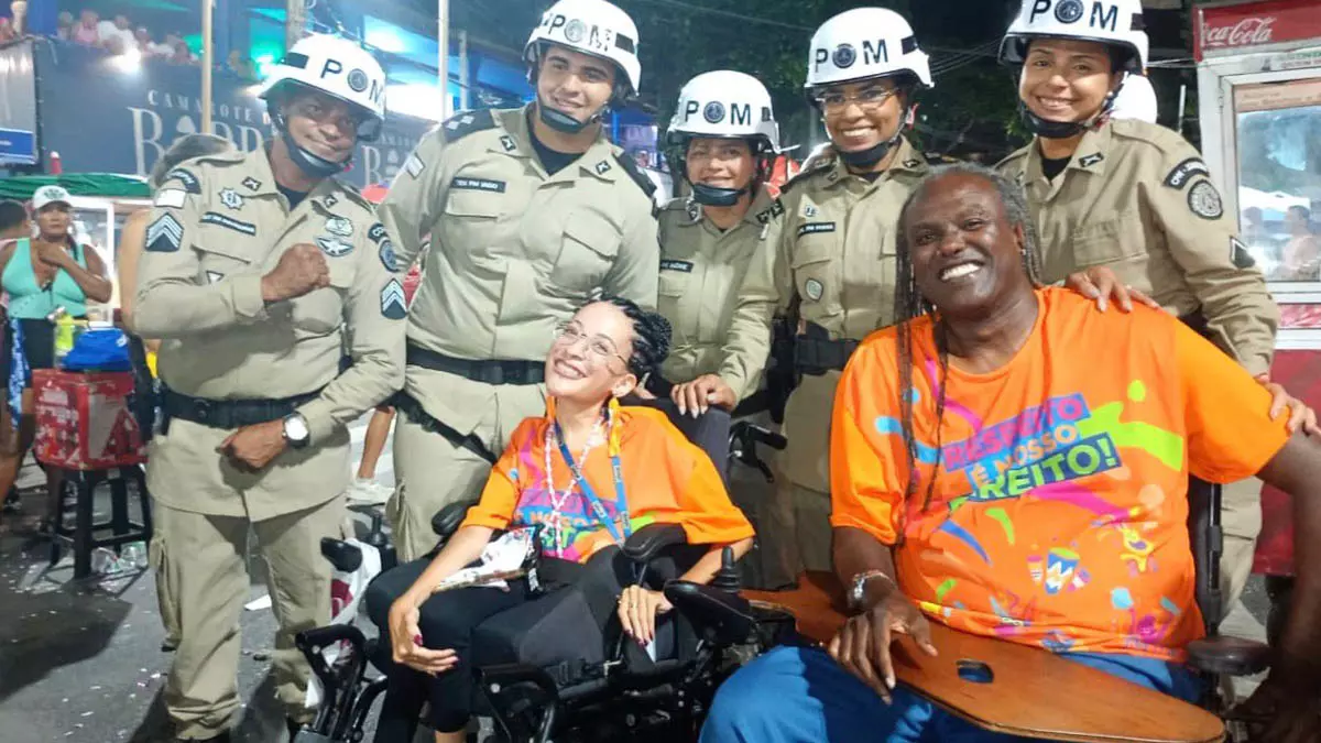 de Salvador: as patrulhas inclusivas da Polícia Militar, criadas para garantir segurança e deslocamento assistido a pessoas com