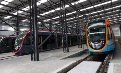 Na manhã deste sábado (14), o governador Jerônimo Rodrigues acompanhou de perto o acoplamento do terceiro trem do