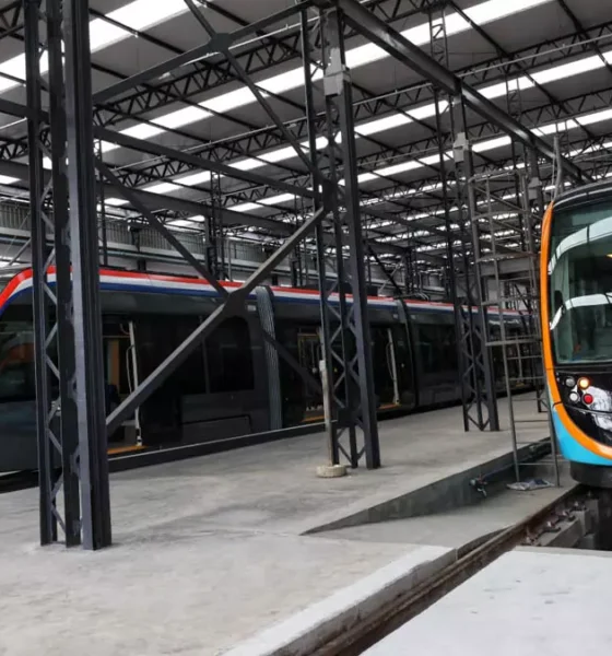 Na manhã deste sábado (14), o governador Jerônimo Rodrigues acompanhou de perto o acoplamento do terceiro trem do