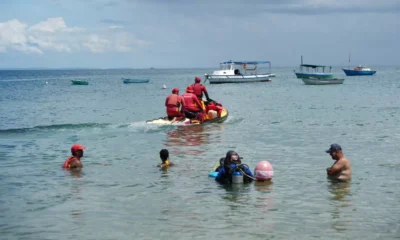 Corpo de Bombeiros mantém postos de guarda-vidas ao longo de toda a costa. O atendimento é prioritariamente preventivo,