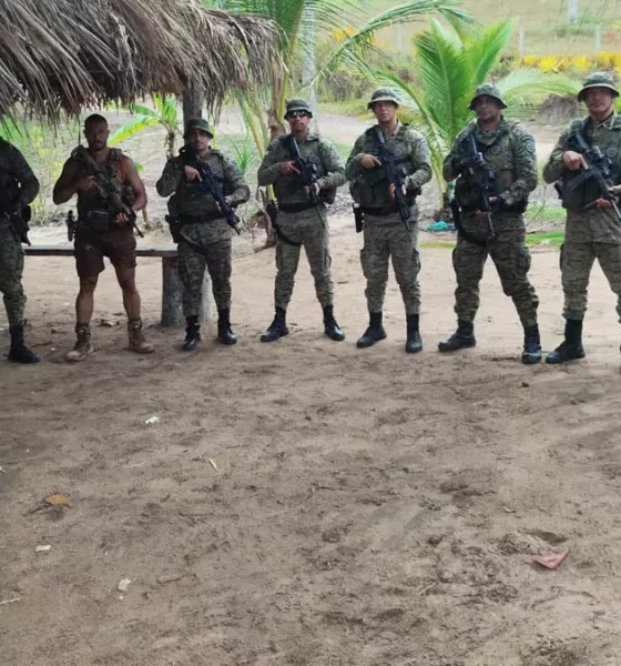 município de Prado, no extremo sul da Bahia. A ação reuniu equipes da Polícia Federal, Polícia Militar, Polícia Civil, Departamento de