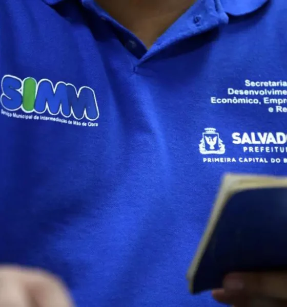 O Serviço Municipal de Intermediação de Mão de Obra (Simm) oferece 559 vagas de emprego e estágio em Salvador para a próxima terça-feira (7).