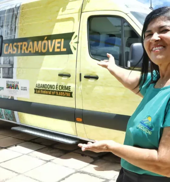 O Governo da Bahia entregou, nesta quarta-feira (11), no município de Capim Grosso, uma unidade de Castramóvel ao Consórcio