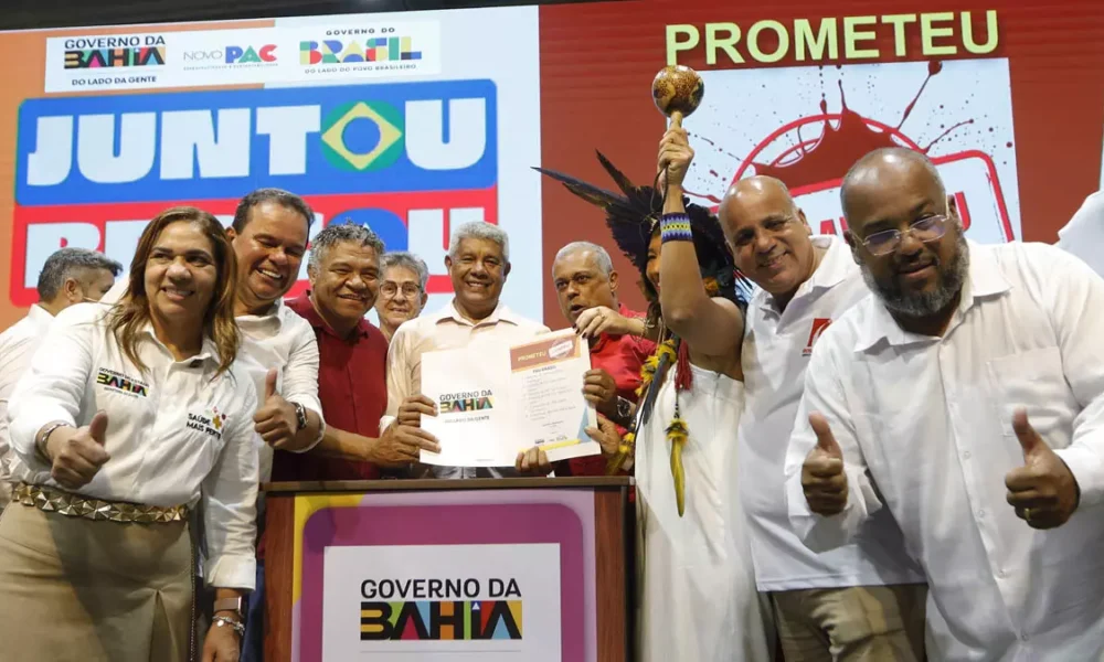Mais de 670 obras vão transformar a realidade de 279 municípios baianos com um pacote de investimentos de R$ 1,55 bilhão anunciado