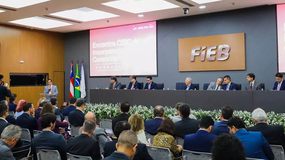 Região Nordeste, que reúne empresários, especialistas e representantes do poder público para debater o cenário da construção civil
