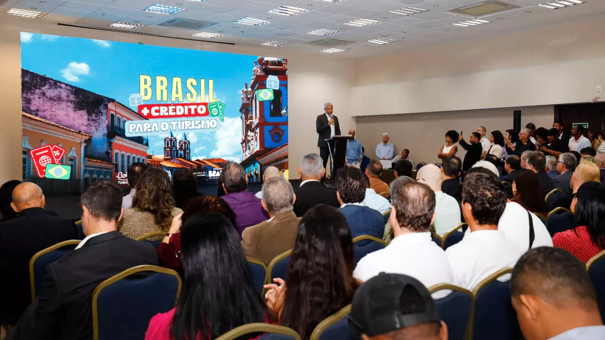 a capital escolhida pelo Ministério do Turismo (MTur) para sediar o lançamento nacional do programa Brasil Mais Crédito para o Turismo,