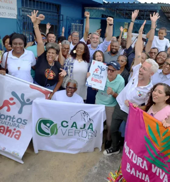 Bruno Monteiro, marcou o lançamento do Ciclo II dos Editais Cultura Viva Bahia, realizado nesta terça-feira (3), em Cajazeiras, Salvador.