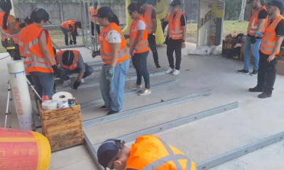 Instalada em Feira de Santana há mais de dez anos, a fábrica da Placo, do grupo francês Saint-Gobain, vem se destacando