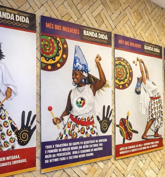 No mês dedicado à valorização das mulheres, o Shopping Piedade, em Salvador, presta homenagem à Banda Didá, um dos maiores