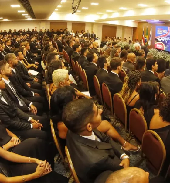 policiais penais da Bahia, que passam a reforçar o sistema prisional estadual após concluírem o Curso de Formação da Polícia Penal.