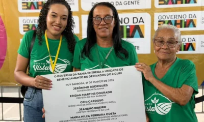 O fortalecimento da agricultura familiar marcou a agenda do Governo do Estado neste fim de semana, com uma série de entregas