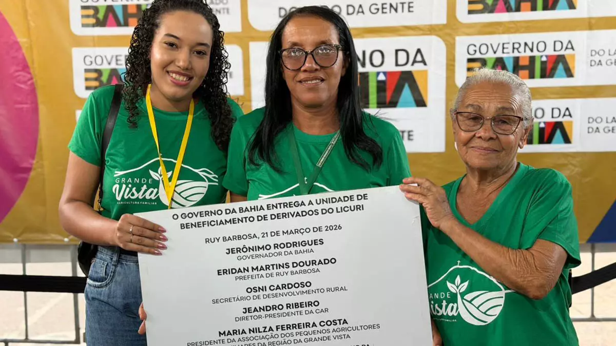 O fortalecimento da agricultura familiar marcou a agenda do Governo do Estado neste fim de semana, com uma série de entregas