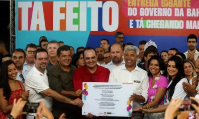 Encerrando a agenda institucional deste domingo (19), o governador Jerônimo Rodrigues visitou o município de São Gabriel,