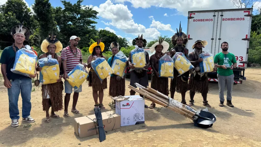 A Caravana Bahia Sem Fogo iniciou, nesta segunda-feira (13), uma nova etapa de ações na região da Costa do Descobrimento, com destaque para