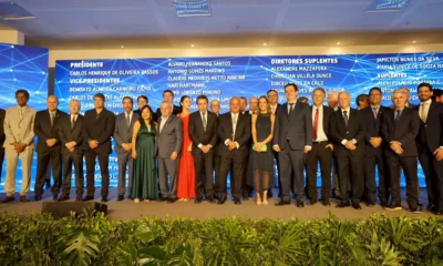 A nova diretoria da Federação das Indústrias do Estado da Bahia (Fieb) tomou posse nesta quinta-feira (9), em Salvador, para o mandato