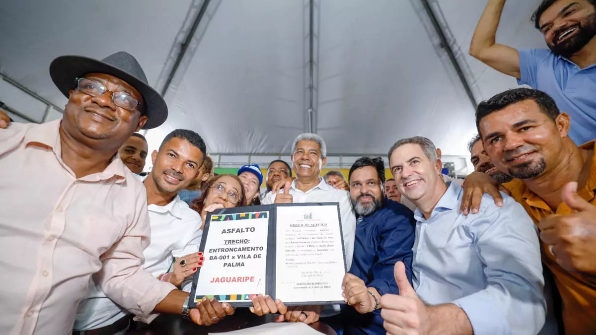 O município de Jaguaripe recebeu, neste domingo (12), mais um importante reforço para a mobilidade, a infraestrutura e o desenvolvimento regional