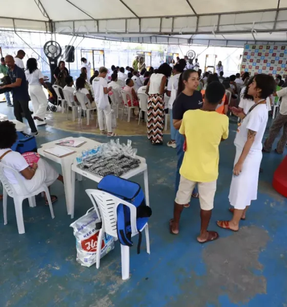 A Caravana do Afroempreendedorismo – MOVAÊ movimentou o bairro de Águas Claras, em Salvador, nesta sexta-feira (17),