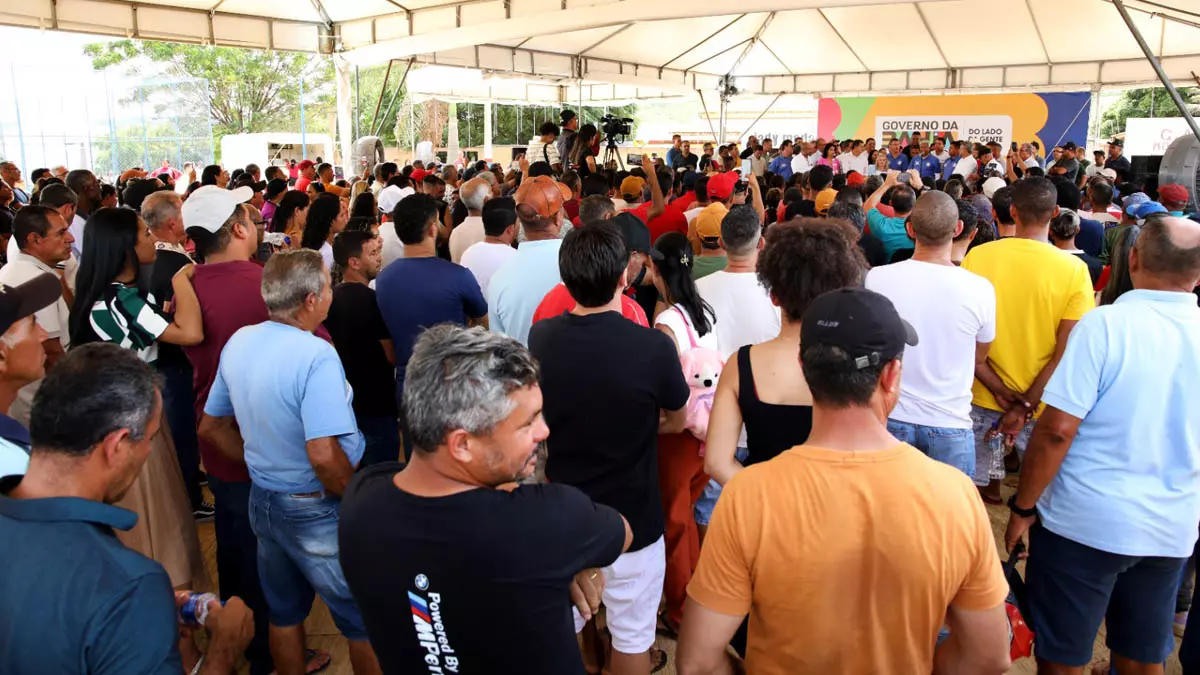 Com R$ 23 milhões em investimentos, o município de Souto Soares foi o segundo da Chapada Diamantina a receber, neste domingo (19),