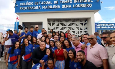 O município de Mascote recebeu, neste sábado (25), um novo colégio estadual de tempo integral no distrito de São João do Paraíso.