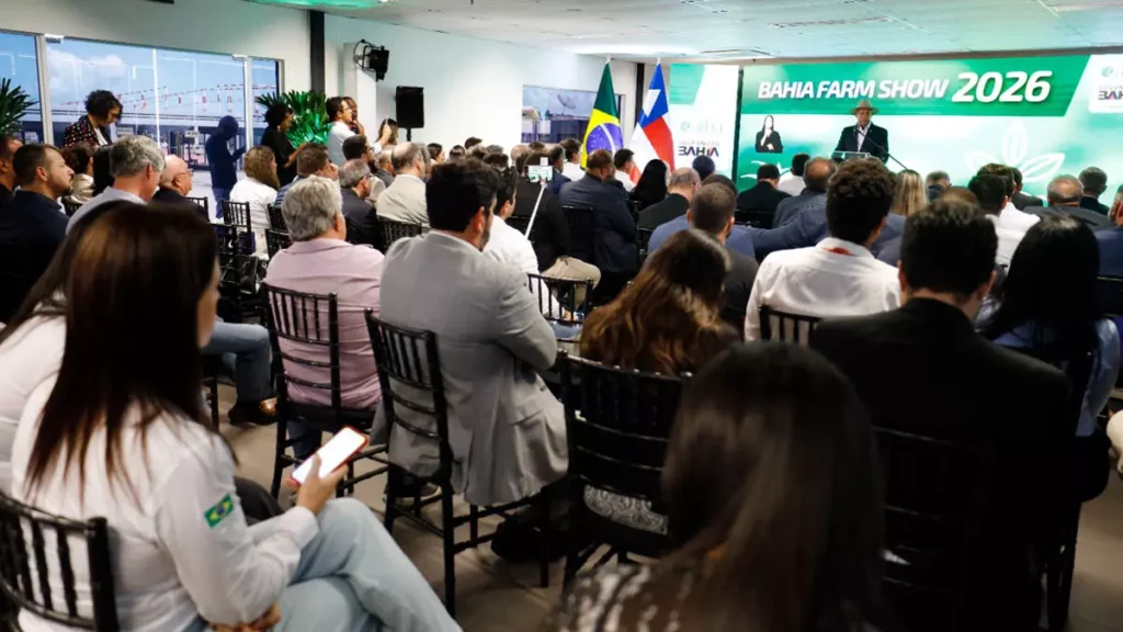 O fortalecimento do agronegócio baiano foi destaque nesta segunda-feira (27), durante o lançamento da Bahia Farm Show 2026,
