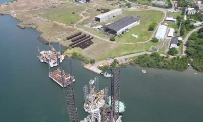 principal base logística do empreendimento e concentrará atividades estratégicas para o início das obras da ponte,