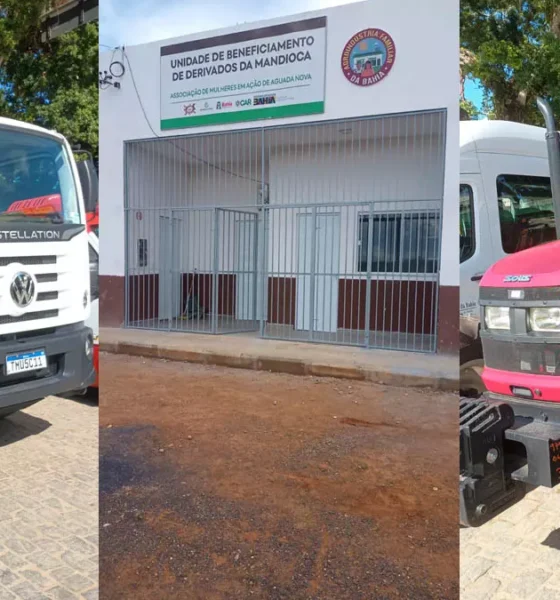 uma série de entregas e autorizações voltadas ao fortalecimento da agricultura familiar nos municípios de Lapão e Jussari.