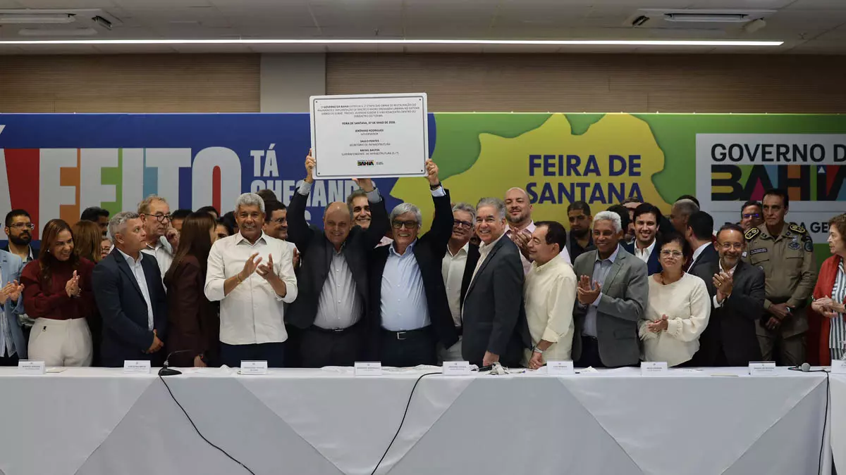 Feira de Santana ganhou, nesta quinta-feira (7), novos investimentos voltados à saúde, à formação profissional e à ampliação da