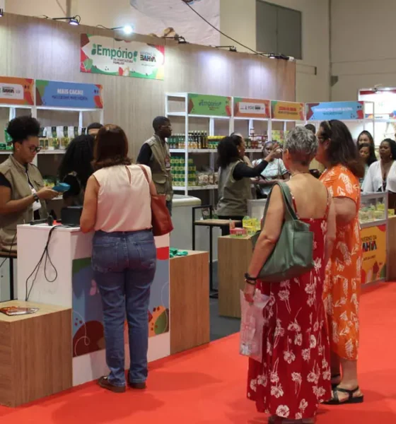 Os produtos da agricultura familiar baiana estão em destaque no Bahia Origem Week | Chocolat Salvador 2026, realizado no Centro de