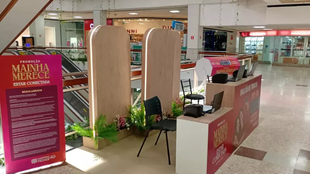 O Shopping Piedade iniciou, na segunda-feira (27), uma ação relacionada ao Dia das Mães, uma das datas de maior impacto para o comércio. A