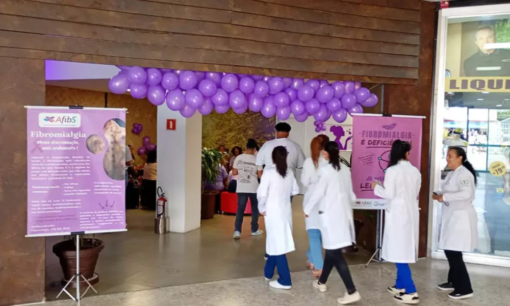 Em alusão ao mês de conscientização sobre a fibromialgia, o Shopping Piedade realiza, nesta terça-feira (6), uma ação especial