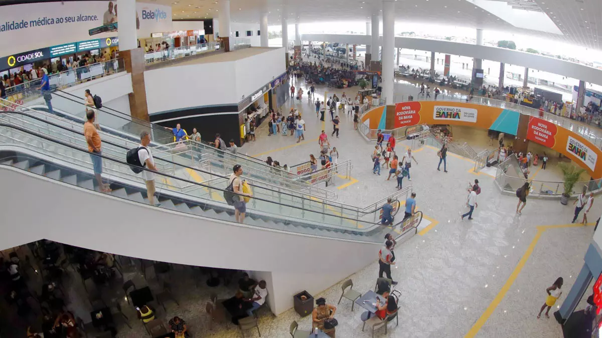 A Nova Rodoviária da Bahia – Terminal Salvador, localizada às margens da BR-324, no bairro de Águas Claras, completou quatro meses