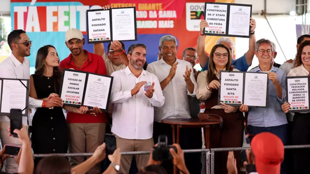 saúde e segurança alimentar marcaram a agenda do Governo do Estado neste sábado (20), em Riacho de Santana, no sudoeste baiano.