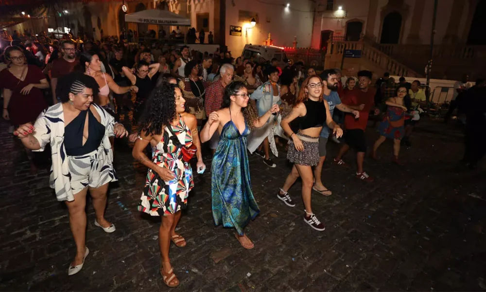 No Centro Histórico de Salvador, o bairro do Carmo segue como um dos principais circuitos dos festejos juninos da capital baiana.