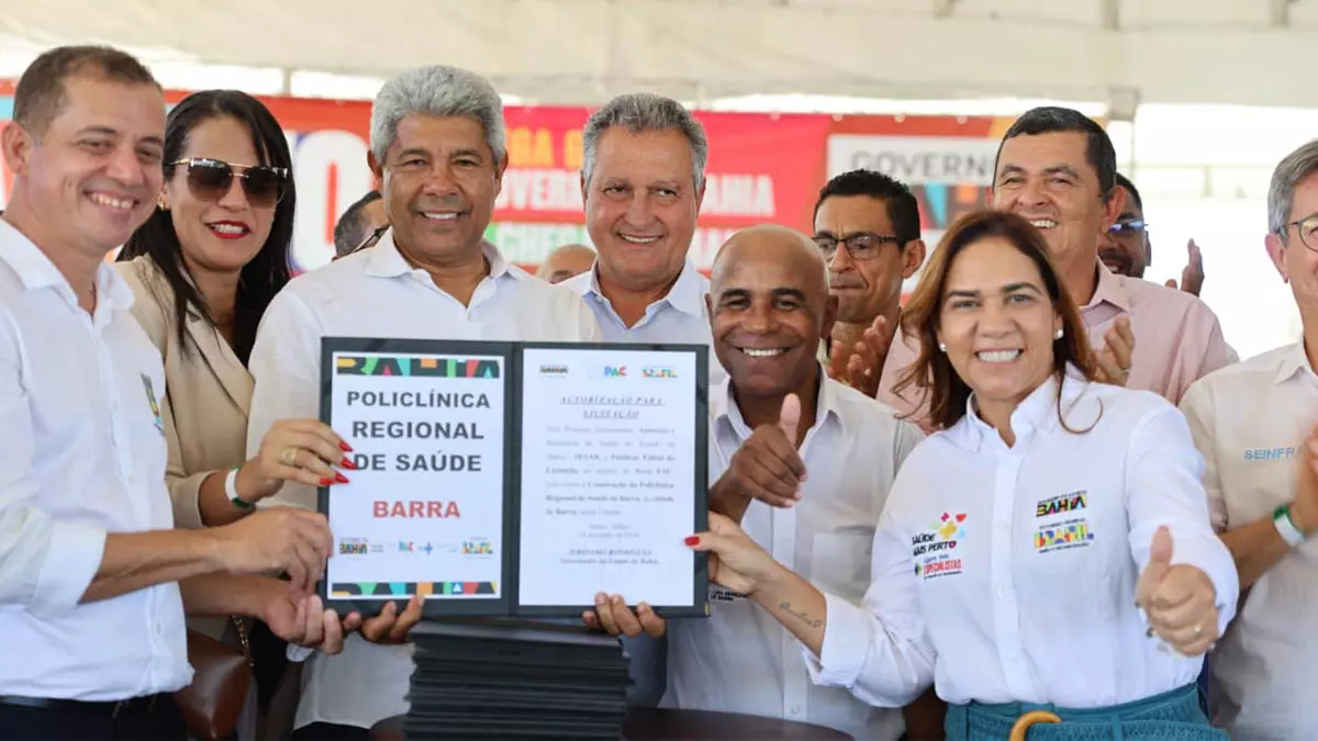 nesta terça-feira (16), o Governo do Estado, por meio da Secretaria da Saúde da Bahia (Sesab), anunciou a implantação de uma policlínica