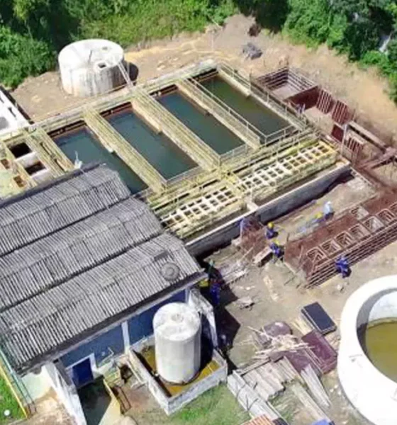No município de Nazaré, conhecida historicamente como Nazaré das Farinhas, no Recôncavo baiano, estão em andamento as obras