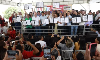 Um conjunto expressivo de obras, equipamentos e autorizações de investimentos marcou a agenda do Governo do Estado em Senhor do Bonfim