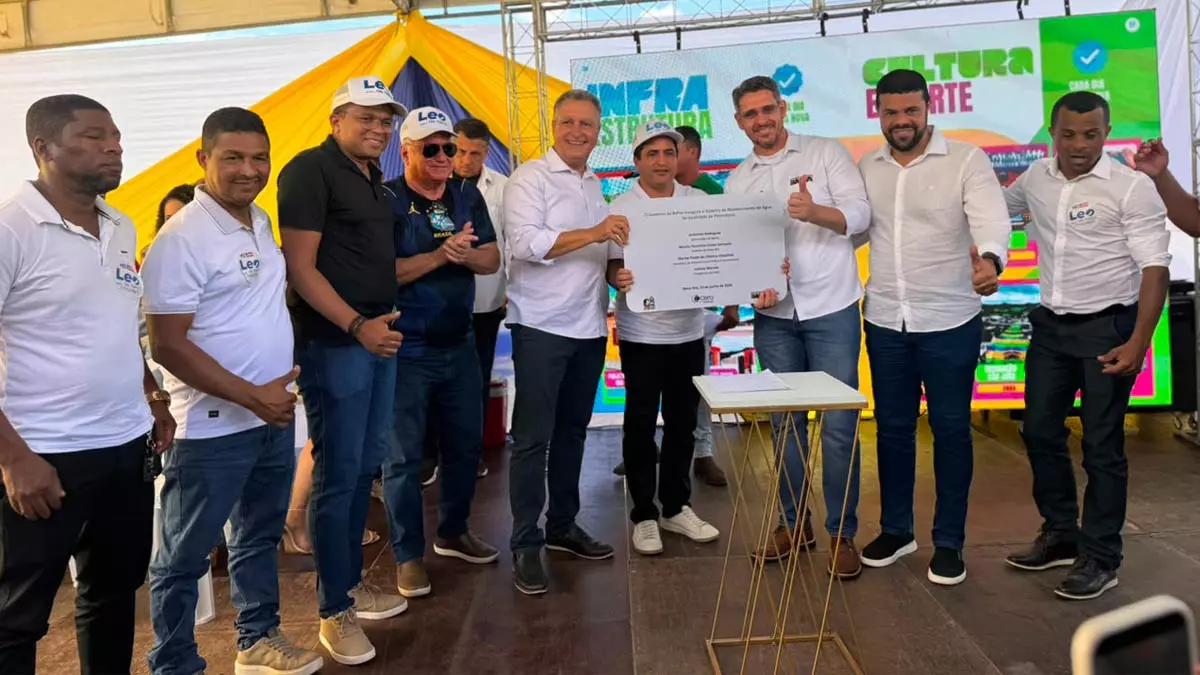 A população de Apuarema, no Médio Rio de Contas, passou a contar, neste sábado (13), com novos investimentos voltados