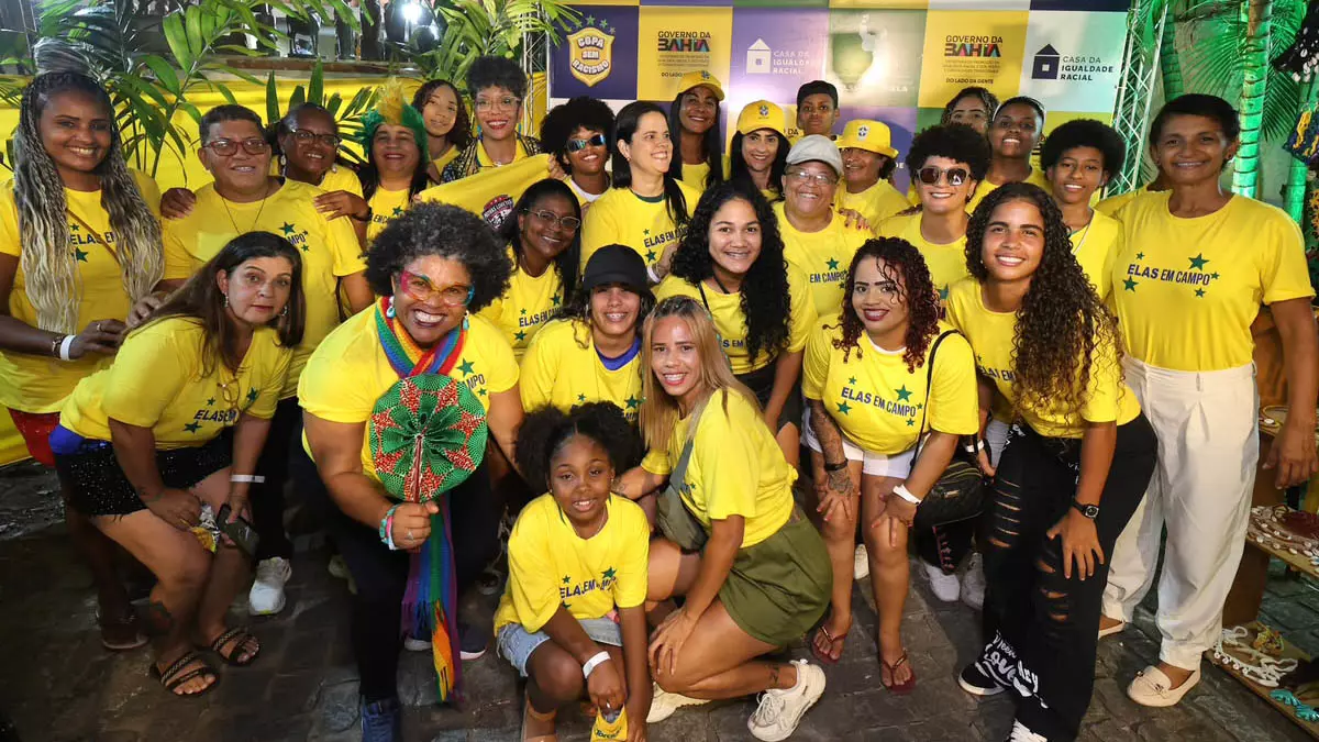 na Casa da Igualdade Racial da Bahia, localizada no Pelourinho, em Salvador. Fruto de uma parceria entre o Governo da Bahia