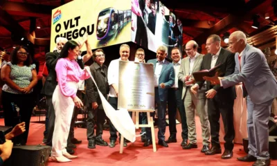 A inauguração da Estação Calçada do VLT, nesta quarta-feira (17), em Salvador, foi marcada não apenas pela entrega da primeira estação