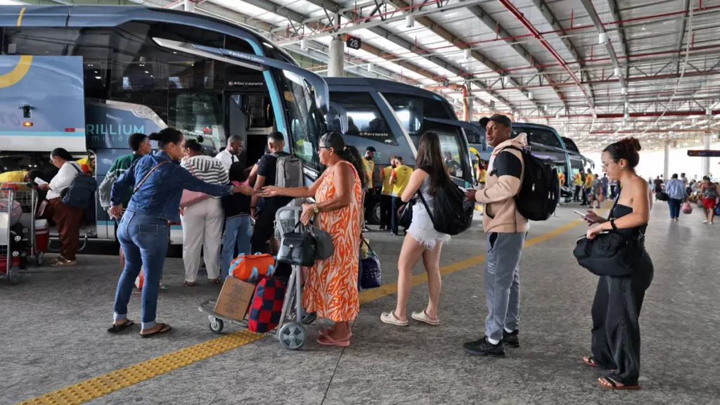 parte do grupo de mais de 380 mil pessoas que devem circular pela Nova Rodoviária da Bahia entre os dias 18 e 24 de junho para aproveitar
