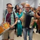 colaboradores que o Hospital de Brotas (HB), em Salvador, organizou um forró itinerante por suas dependências.